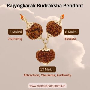 Rajyogkarak Rudraksha Pendant